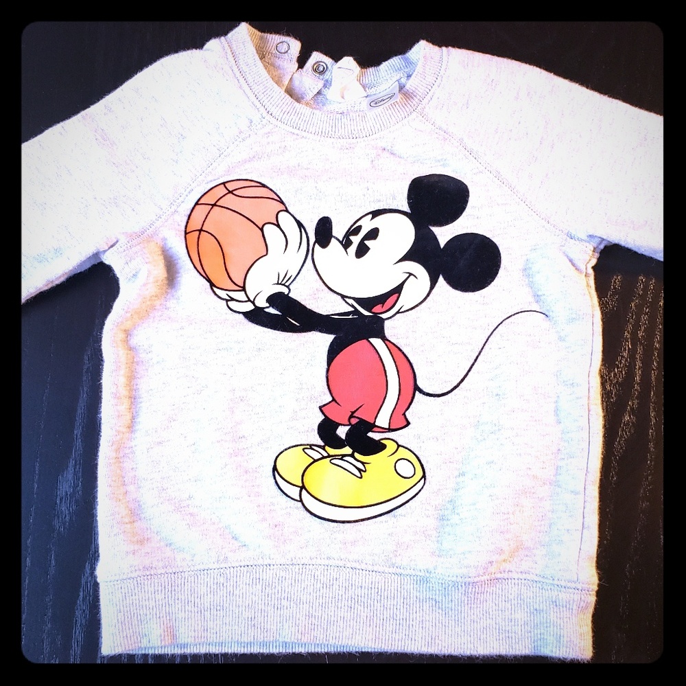 H&M Disney Mickey Mouse Pull Over Sweater